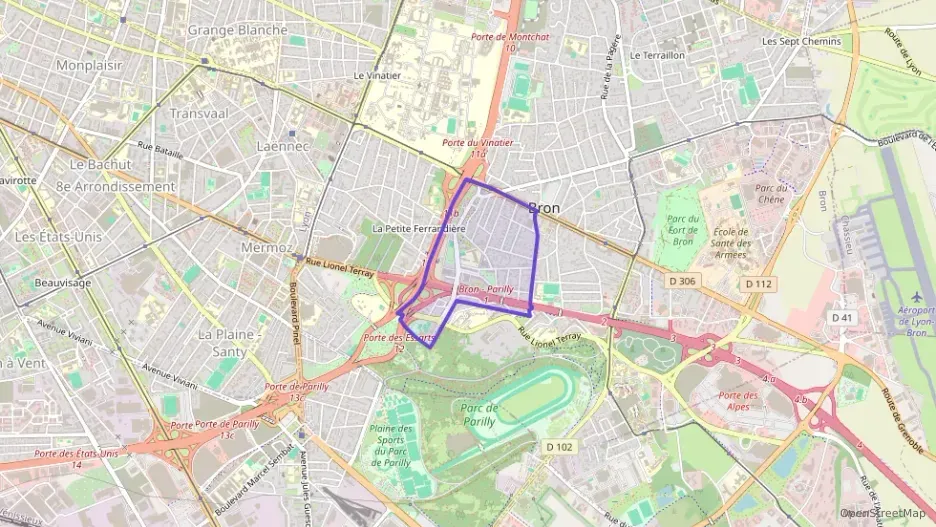 Appartement 50 m² deux pieces à vendre à Bron Appartement 50 m² deux pieces à vendre à Bron