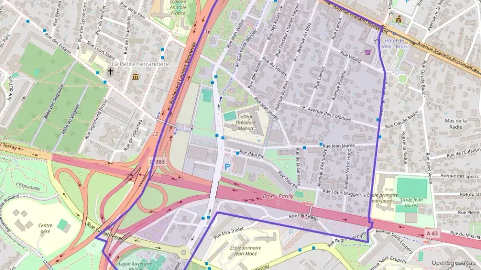 Appartement 49 m² deux pieces à vendre à Bron Appartement 49 m² deux pieces à vendre à Bron