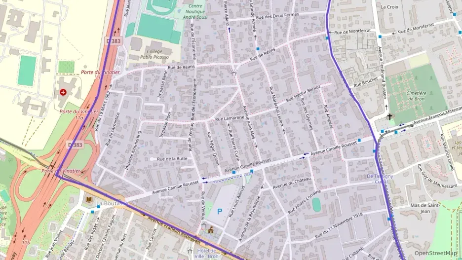 Appartement 66 m² quatre pièces à vendre à Bron