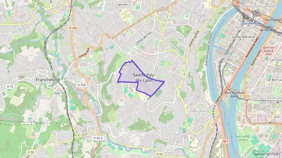 Appartement 81 m² quatre pièces à vendre à Sainte-Foy-lès-Lyon