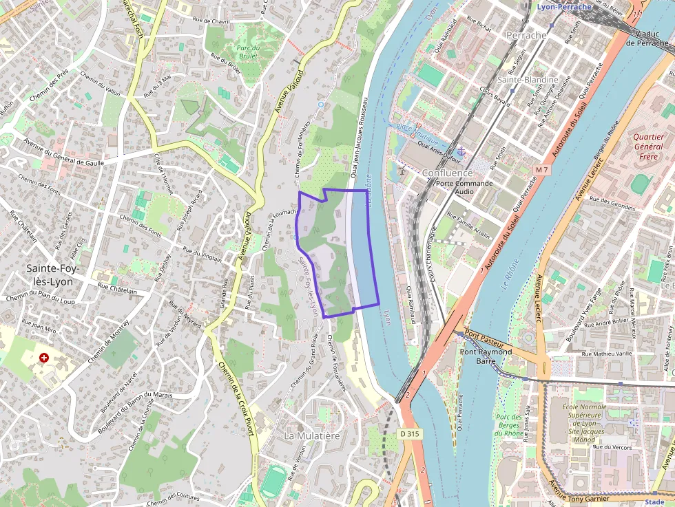 Appartement 90 m² quatre pièces à vendre à La Mulatière