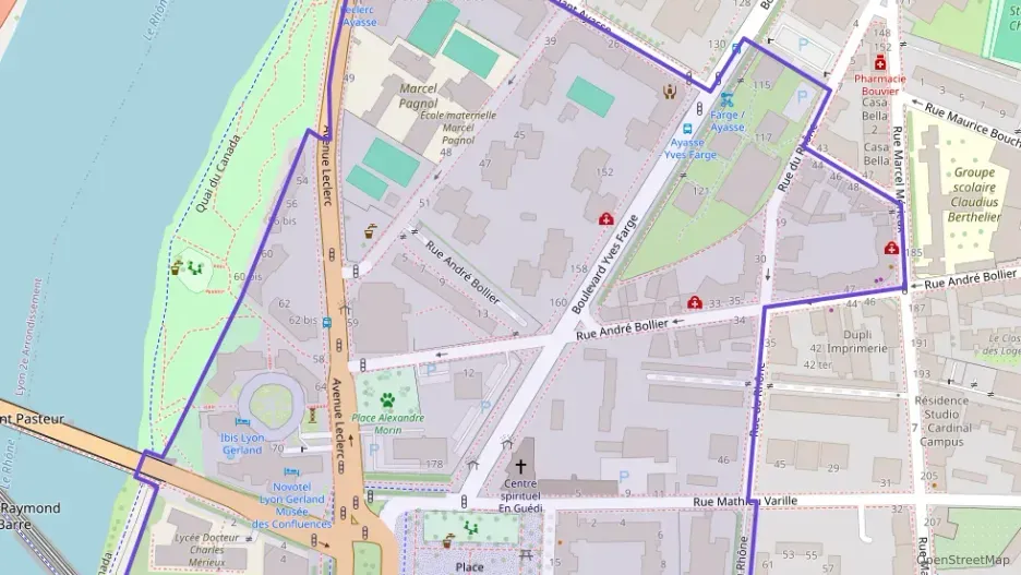 Appartement 59 m² deux pieces à vendre à Lyon 7e Arrondissement