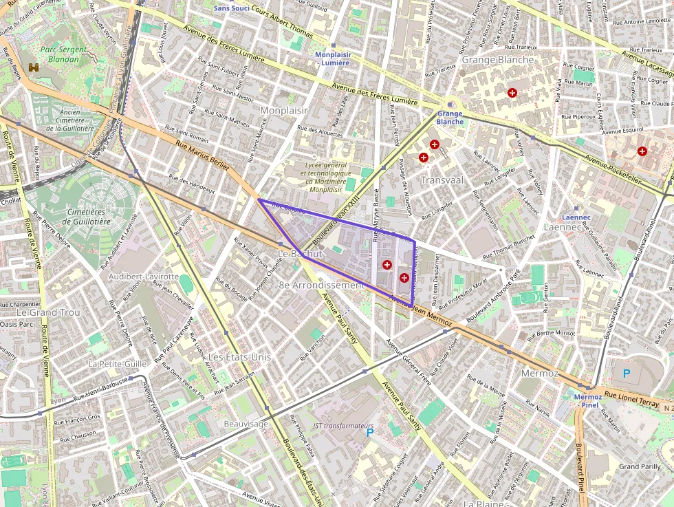 Appartement 21 m² une piece à vendre à Lyon 8e Arrondissement