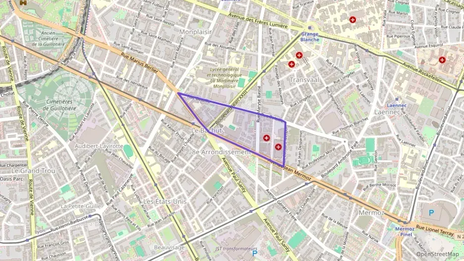 Appartement 21 m² une piece à vendre à Lyon 8e Arrondissement