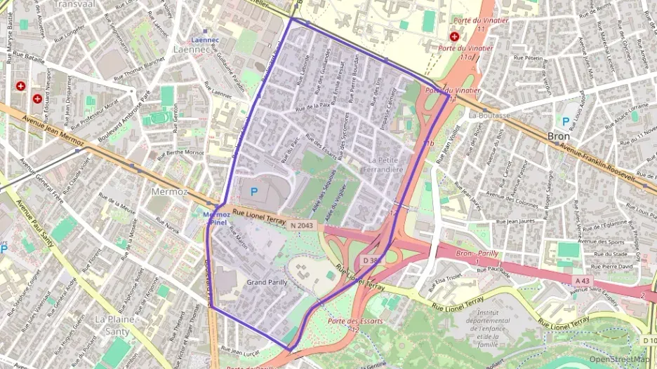 Appartement 105 m² cinq pièces à vendre à Bron Appartement 105 m² cinq pièces à vendre à Bron