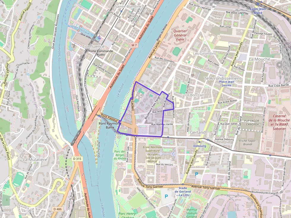 Appartement 78 m² quatre pièces à vendre à Lyon 7e Arrondissement