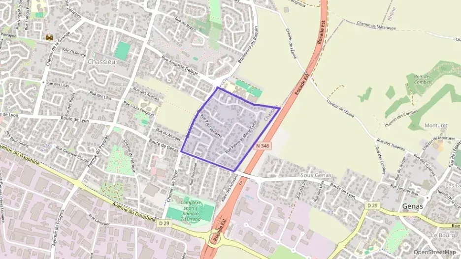 Appartement 69 m² trois pièces à vendre à Chassieu Appartement 69 m² trois pièces à vendre à Chassieu