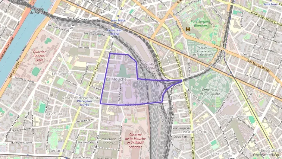 Appartement 39 m² deux pieces à vendre à Lyon 7e Arrondissement