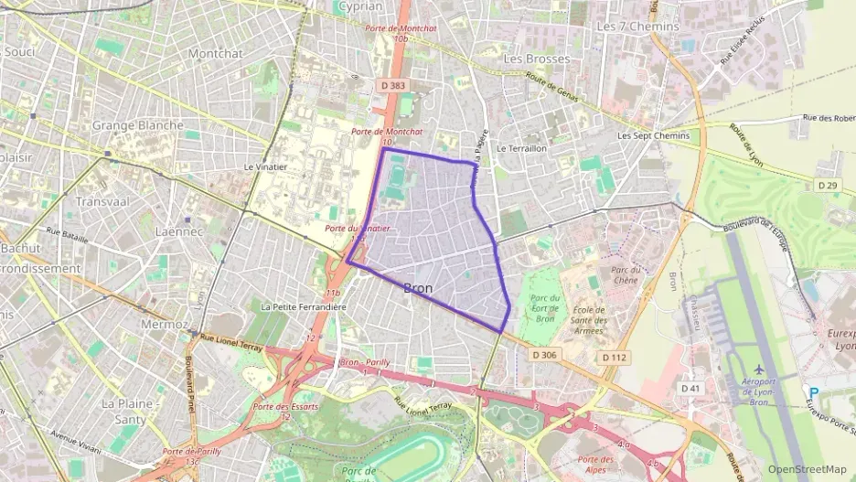 Appartement 47 m² deux pieces à vendre à Bron