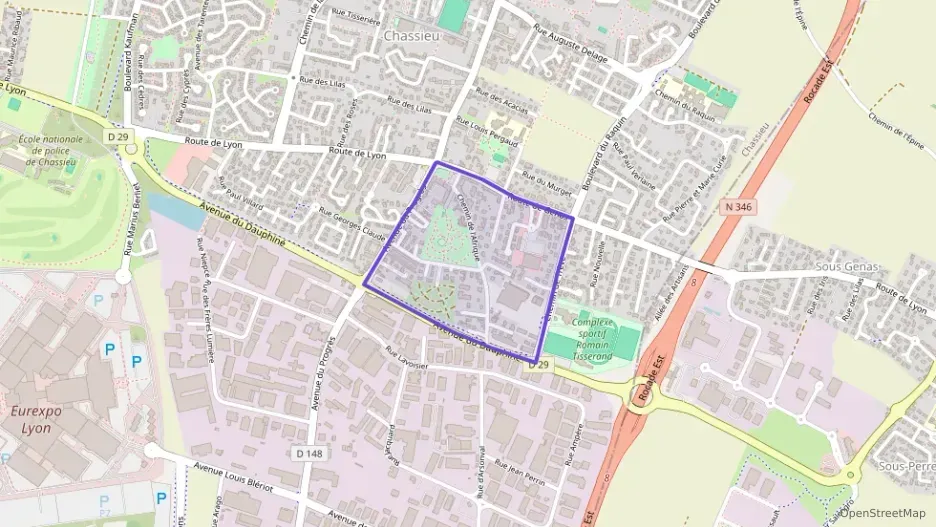 Appartement 65 m² deux pieces à vendre à Chassieu