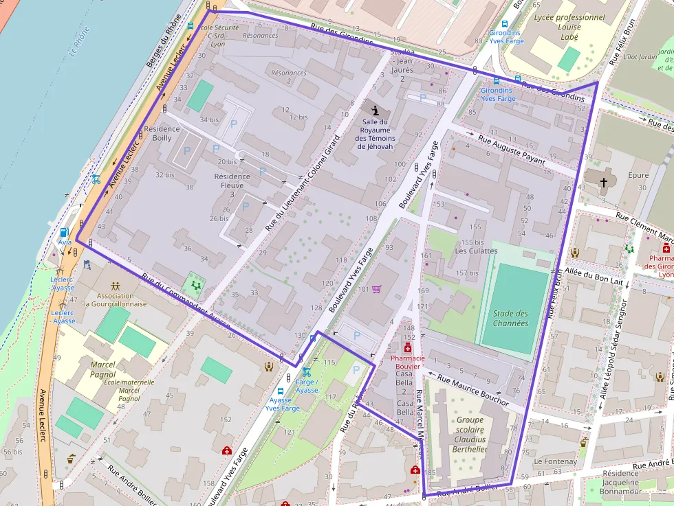 Appartement 71 m² deux pieces à vendre à Lyon 7e Arrondissement