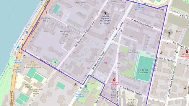 Appartement 67 m² quatre pièces à vendre à Lyon 7e Arrondissement