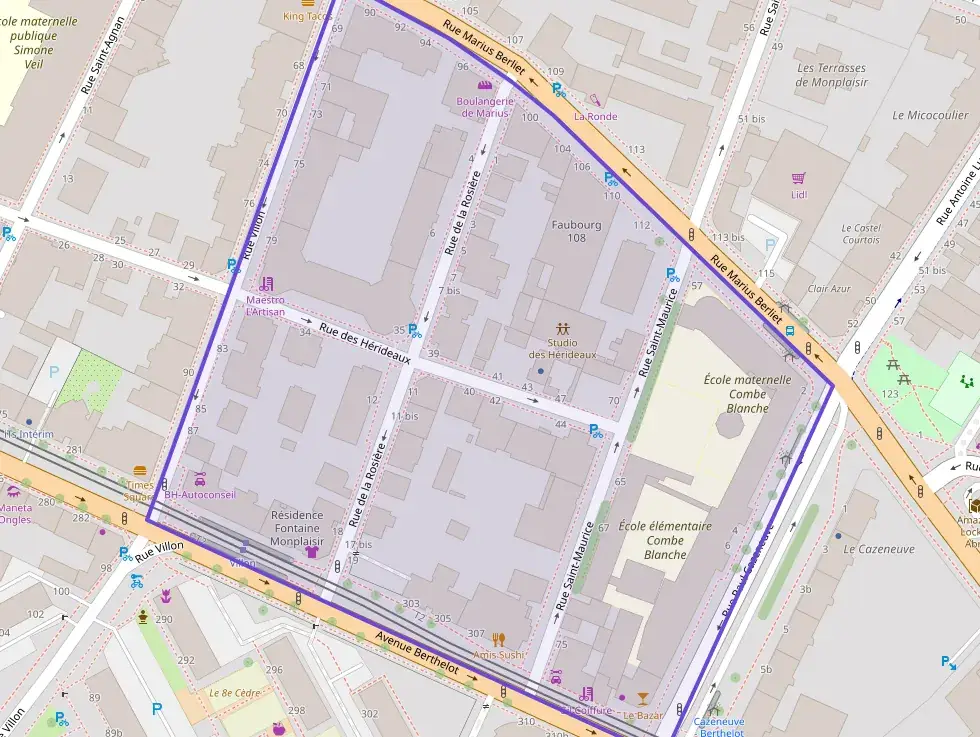 Appartement 76 m² trois pièces à vendre à Lyon 8e Arrondissement