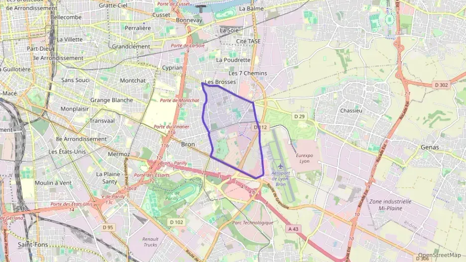 Appartement 100 m² quatre pièces à vendre à Bron