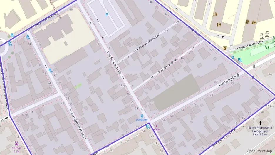 Appartement 50 m² deux pieces à vendre à Lyon 8e Arrondissement