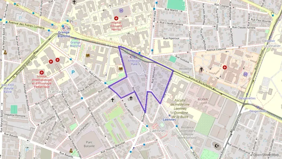 Appartement 43 m² deux pieces à vendre à Lyon 8e Arrondissement