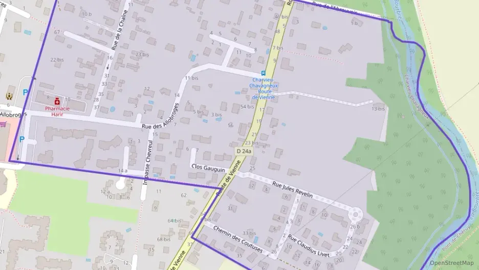 Appartement 57 m² trois pièces à vendre à Charvieu-Chavagneux