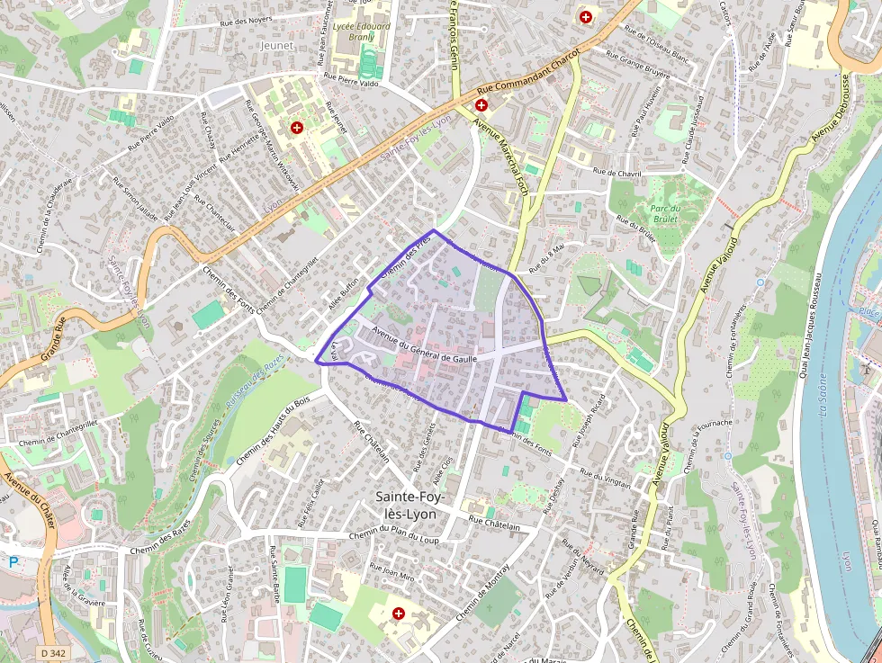 Appartement 86 m² quatre pièces à vendre à Sainte-Foy-lès-Lyon