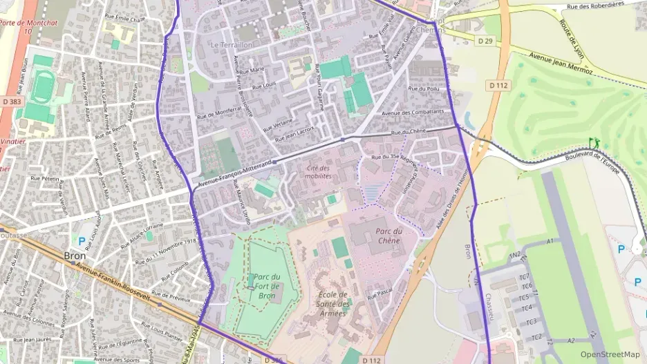 Appartement 52 m² trois pièces à vendre à Bron