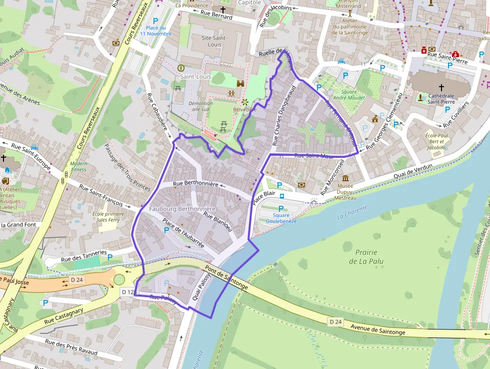 Appartement 27 m² une piece à vendre à Saintes