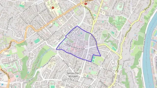Appartement 86 m² quatre pièces à vendre à Sainte-Foy-lès-Lyon