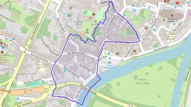 Appartement 66 m² trois pièces à vendre à Saintes