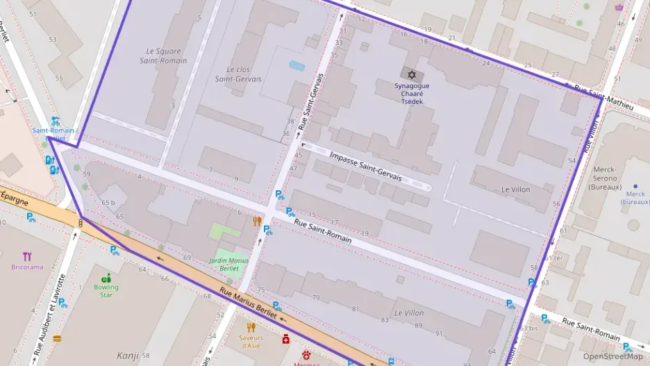 Appartement 61 m² deux pieces à vendre à Lyon 8e Arrondissement