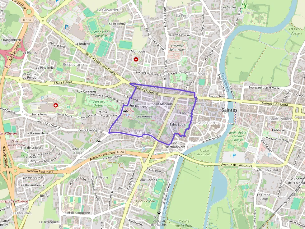 Appartement 20 m² une piece à vendre à Saintes