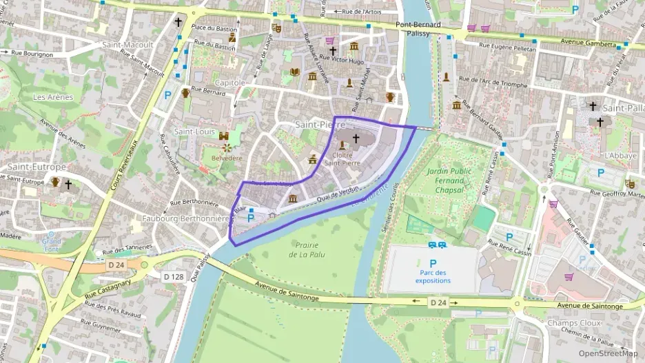 Appartement 65 m² trois pièces à vendre à Saintes