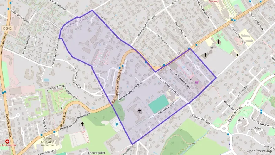 Appartement 93 m² quatre pièces à vendre à Sainte-Foy-lès-Lyon