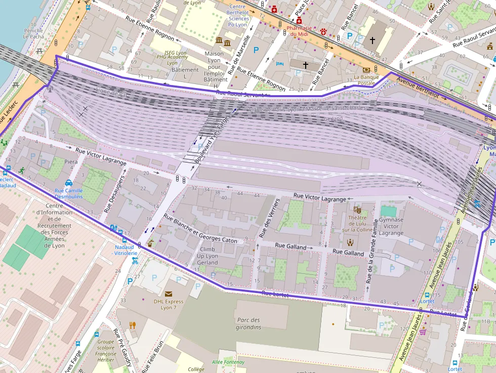 Appartement 53 m² trois pièces à vendre à Lyon 7e Arrondissement