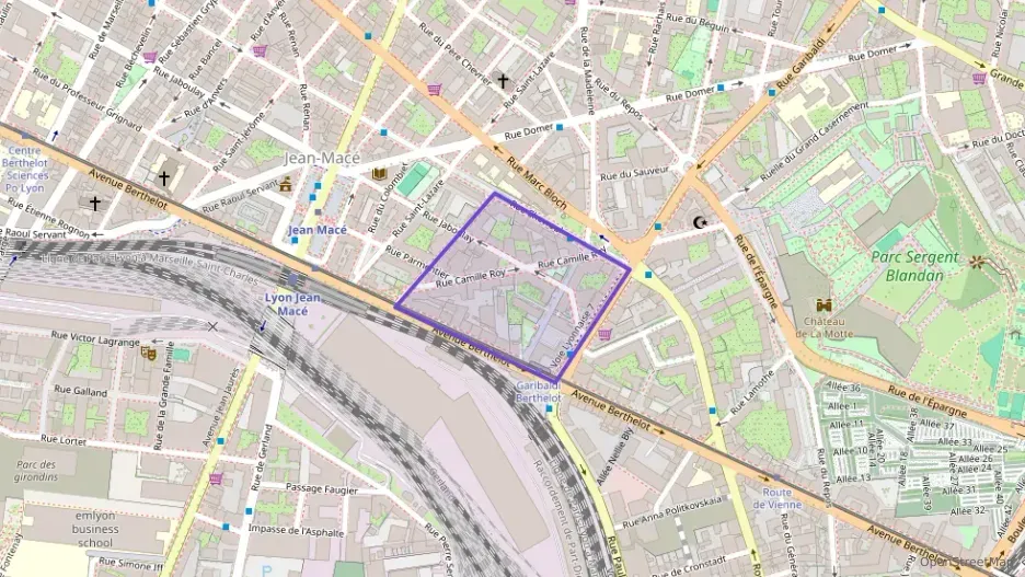 Appartement 38 m² deux pieces à vendre à Lyon 7e Arrondissement Appartement 38 m² deux pieces à vendre à Lyon 7e Arrondissement