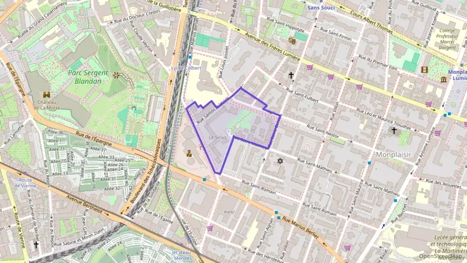 Appartement 74 m² quatre pièces à vendre à Lyon 8e Arrondissement