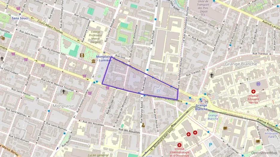 Appartement 50 m² deux pieces à vendre à Lyon 8e Arrondissement