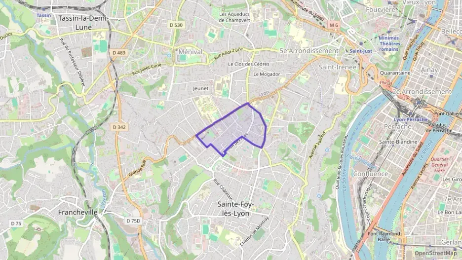 Appartement 74 m² trois pièces à vendre à Sainte-Foy-lès-Lyon