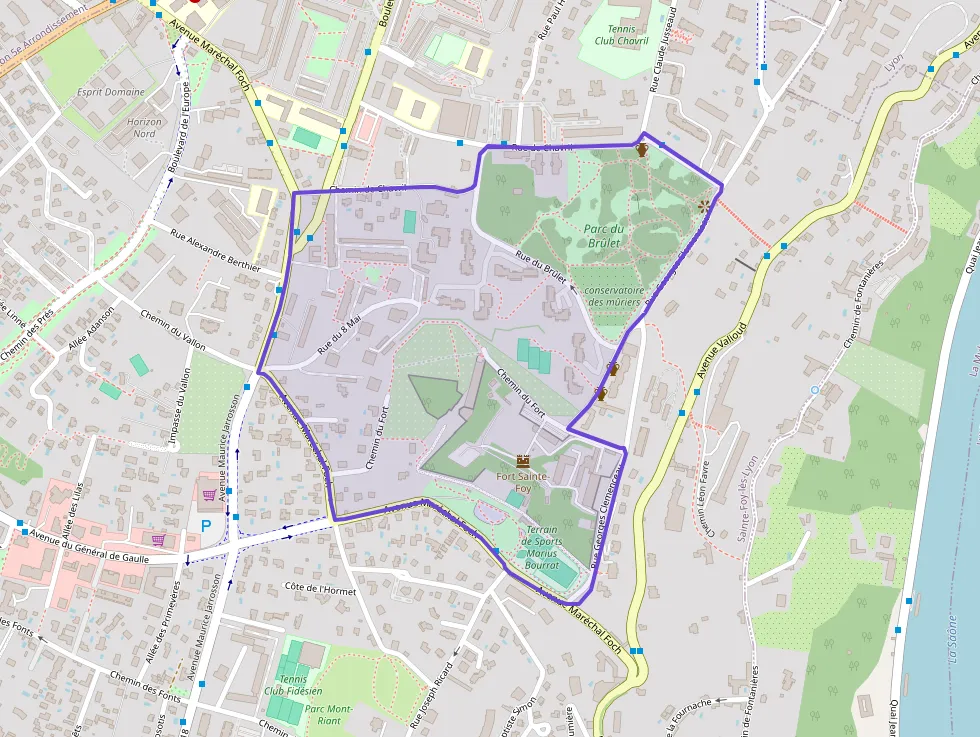 Appartement 49 m² deux pieces à vendre à Sainte-Foy-lès-Lyon