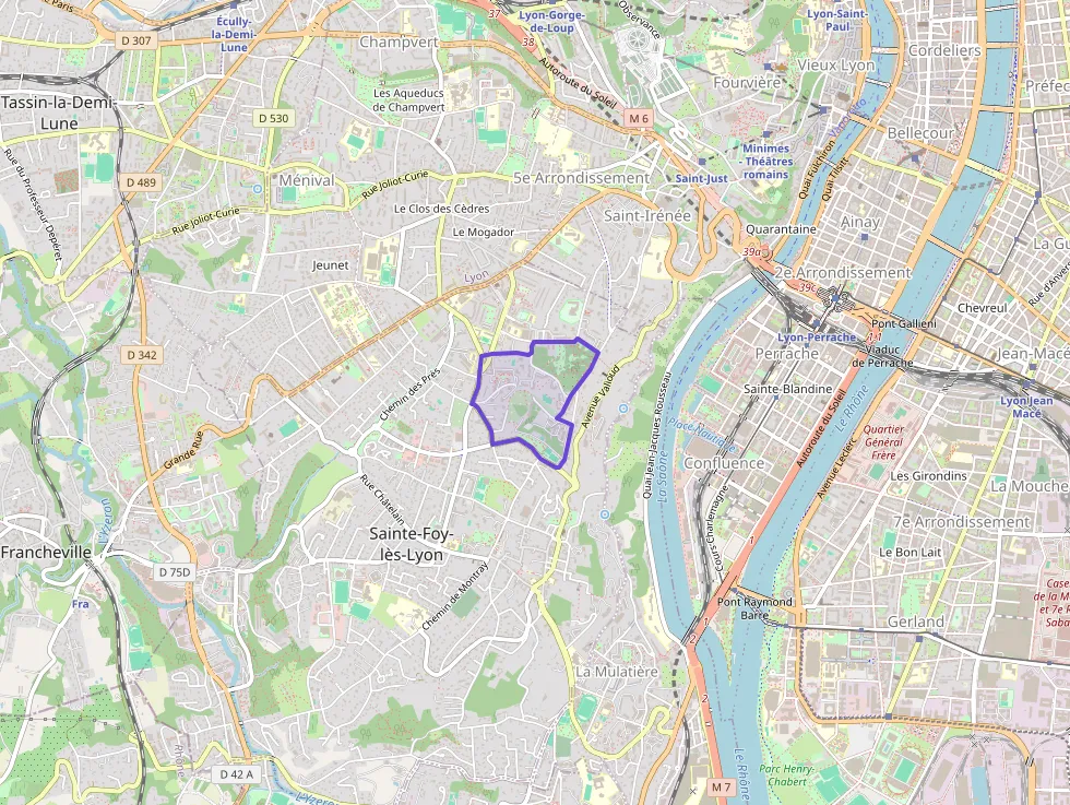 Appartement 49 m² deux pieces à vendre à Sainte-Foy-lès-Lyon