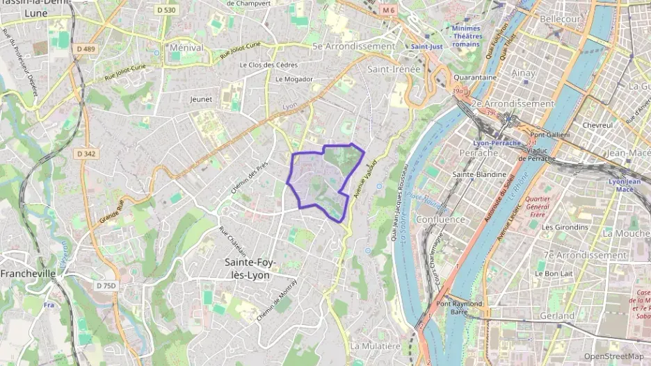 Appartement 50 m² deux pieces à vendre à Sainte-Foy-lès-Lyon