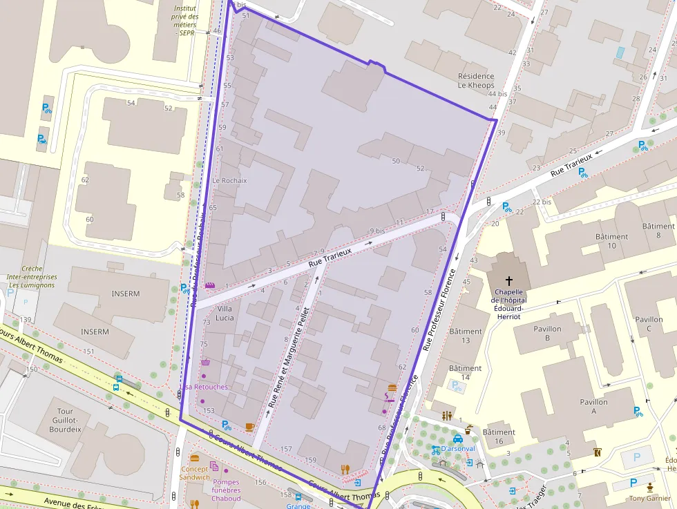 Appartement 39 m² deux pieces à vendre à Lyon 3e Arrondissement