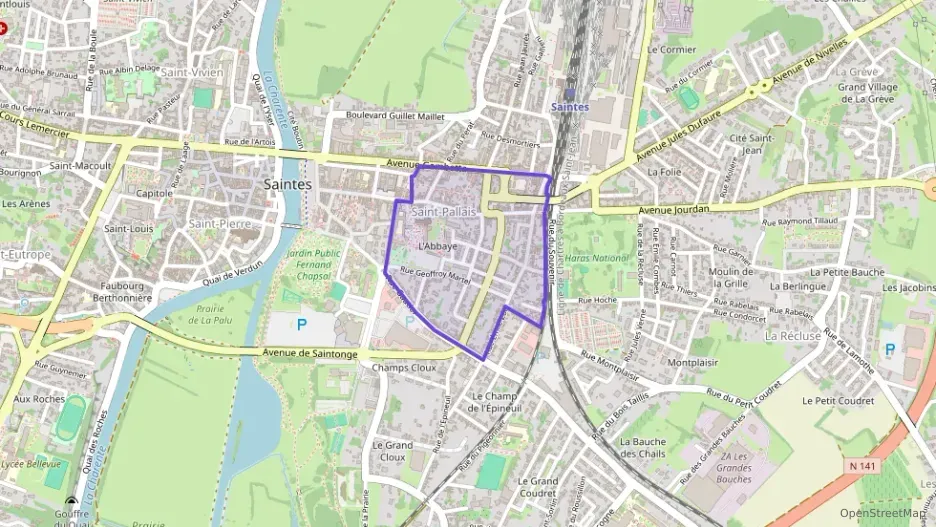 Appartement 58 m² deux pieces à vendre à Saintes Appartement 58 m² deux pieces à vendre à Saintes