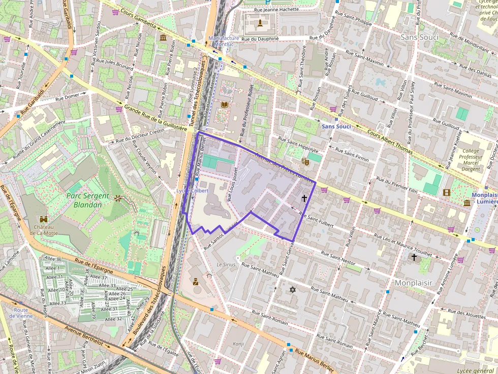 Appartement 68 m² deux pieces à vendre à Lyon 8e Arrondissement