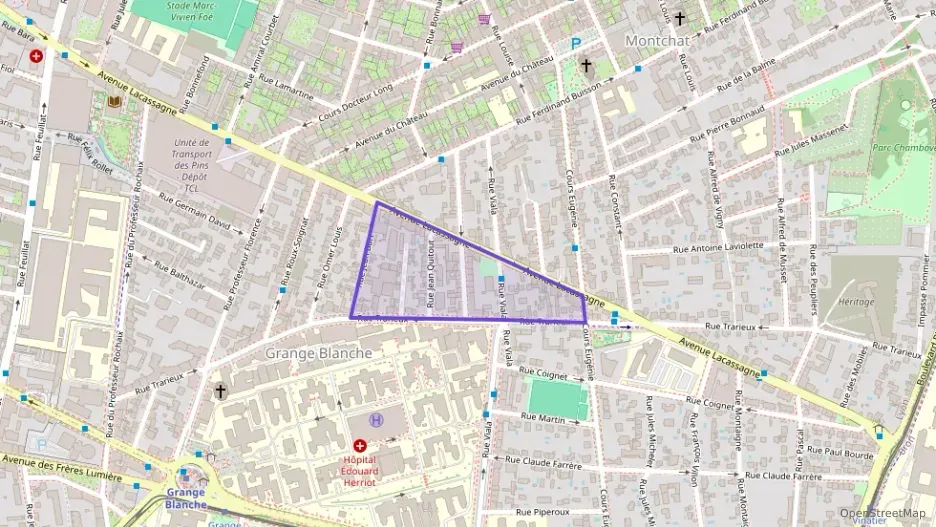 Appartement 45 m² une piece à vendre à Lyon 3e Arrondissement