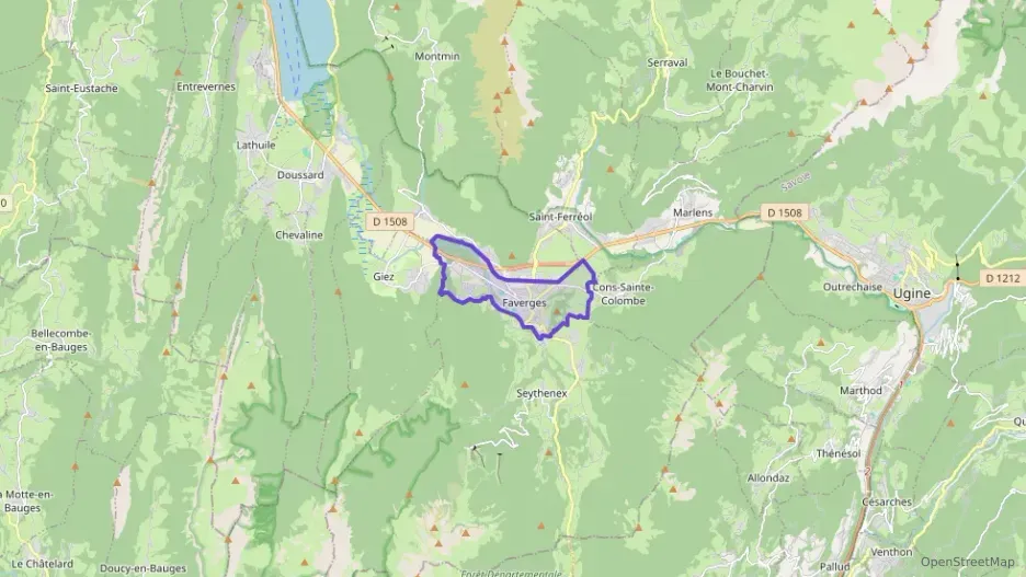 Appartement 47 m² deux pieces à vendre à Faverges-Seythenex