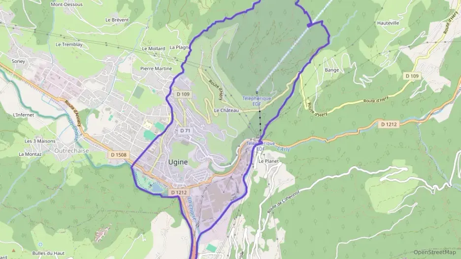 Appartement 50 m² trois pièces à vendre à Ugine