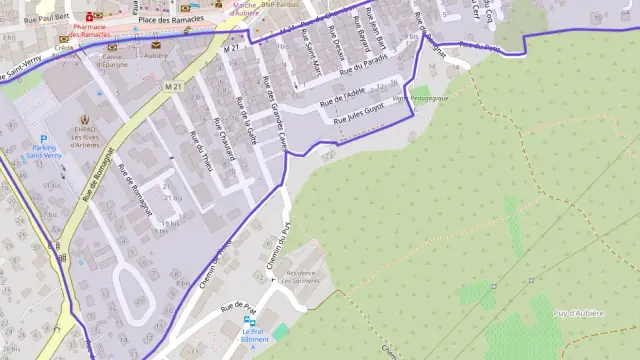 Appartement 61 m² quatre pièces à vendre à Aubière