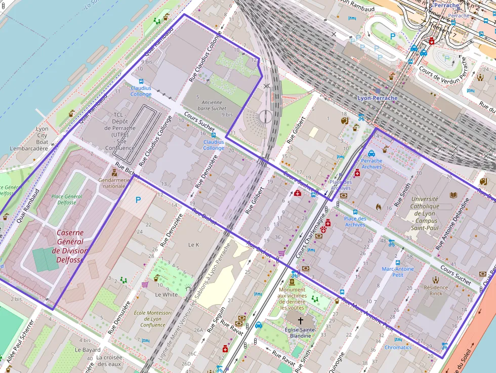 Appartement 53 m² trois pièces à vendre à Lyon 2e Arrondissement