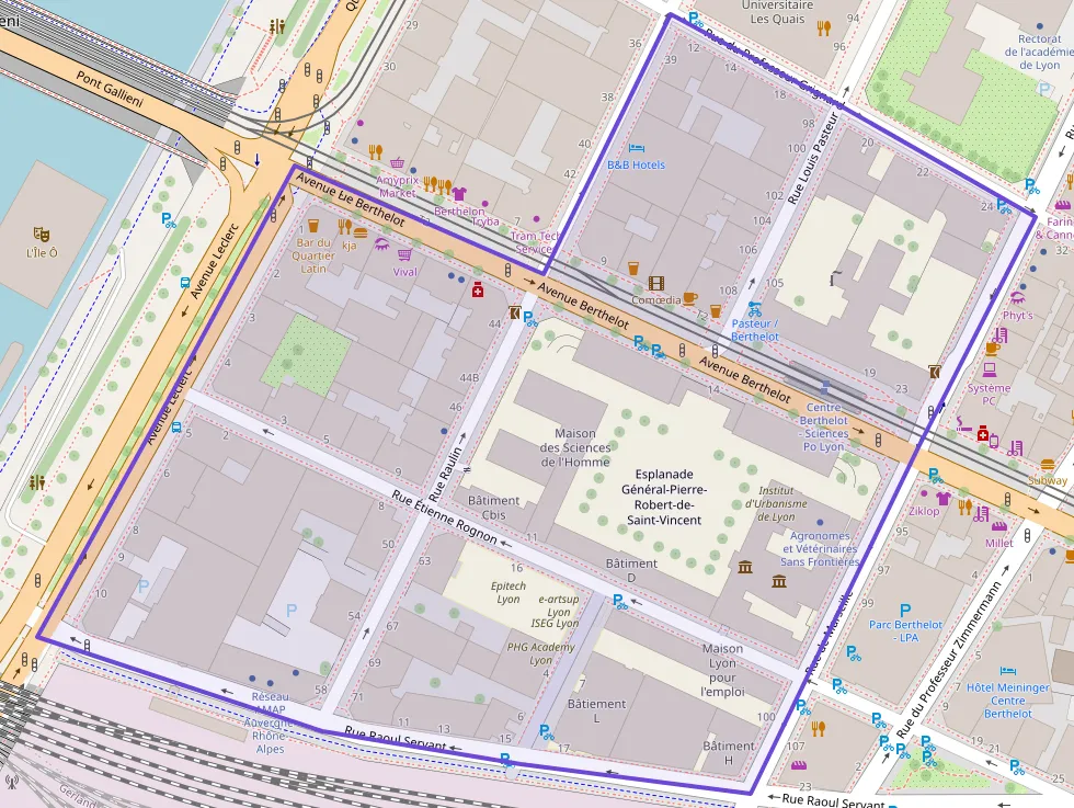 Appartement 90 m² trois pièces à vendre à Lyon 7e Arrondissement