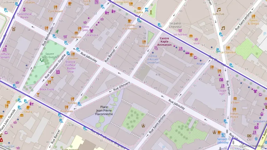 Appartement 82 m² quatre pièces à vendre à Lyon 7e Arrondissement