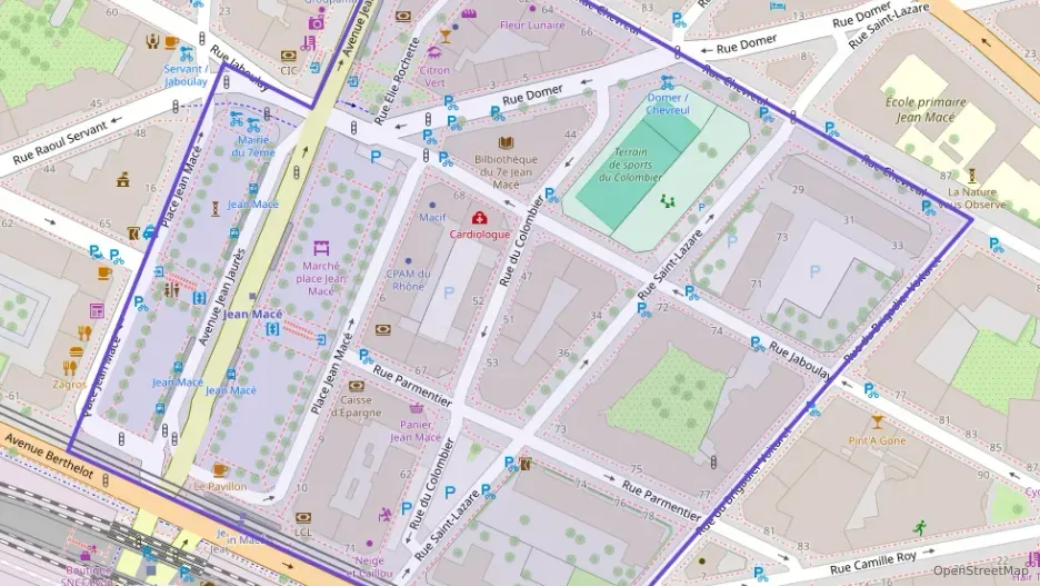 Appartement 69 m² trois pièces à vendre à Lyon 7e Arrondissement