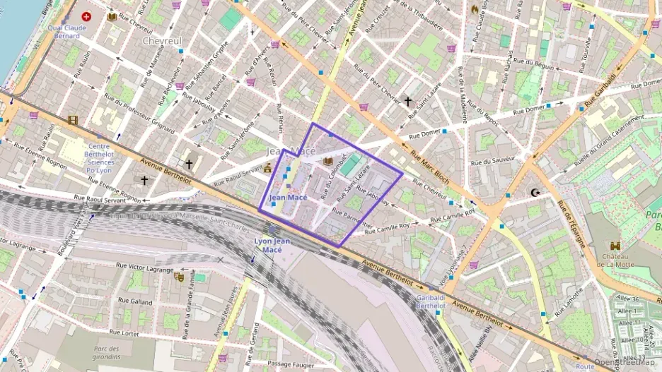 Appartement 69 m² trois pièces à vendre à Lyon 7e Arrondissement